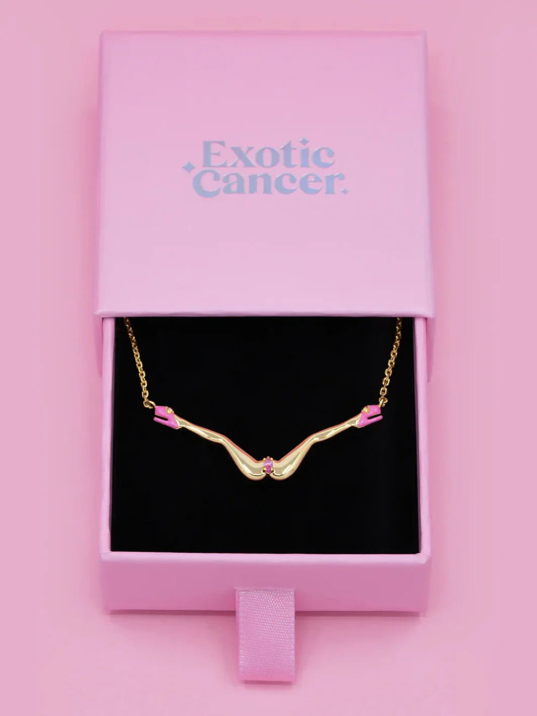 LEGS NECKLACE - 18K GOLD VERMEIL - Image 2