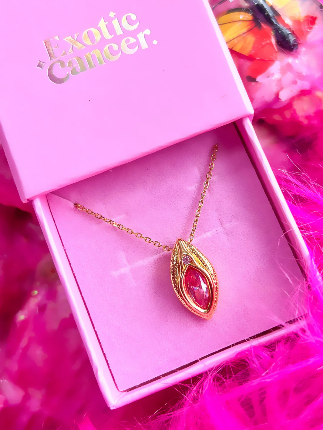LIFE PORTAL NECKLACE - 18K GOLD VERMEIL