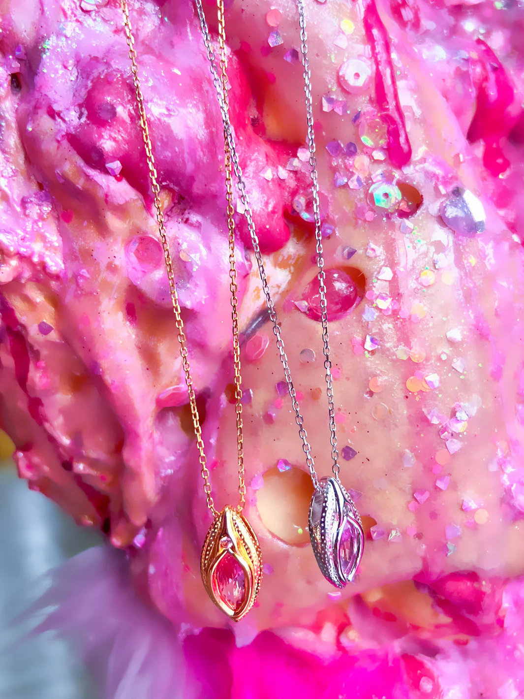 LIFE PORTAL NECKLACE - 18K GOLD VERMEIL - Image 5