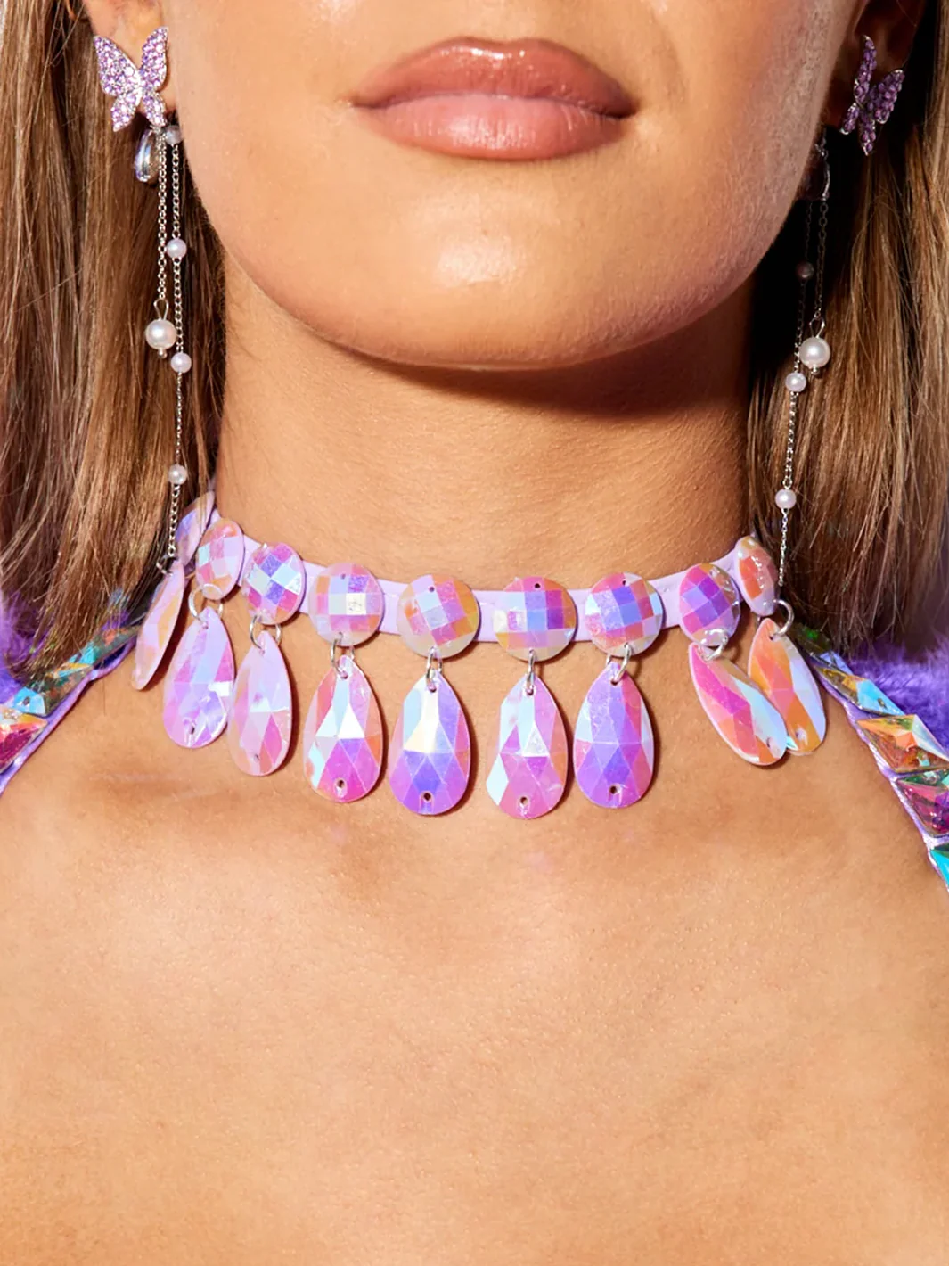 Lilac Fantasy Choker