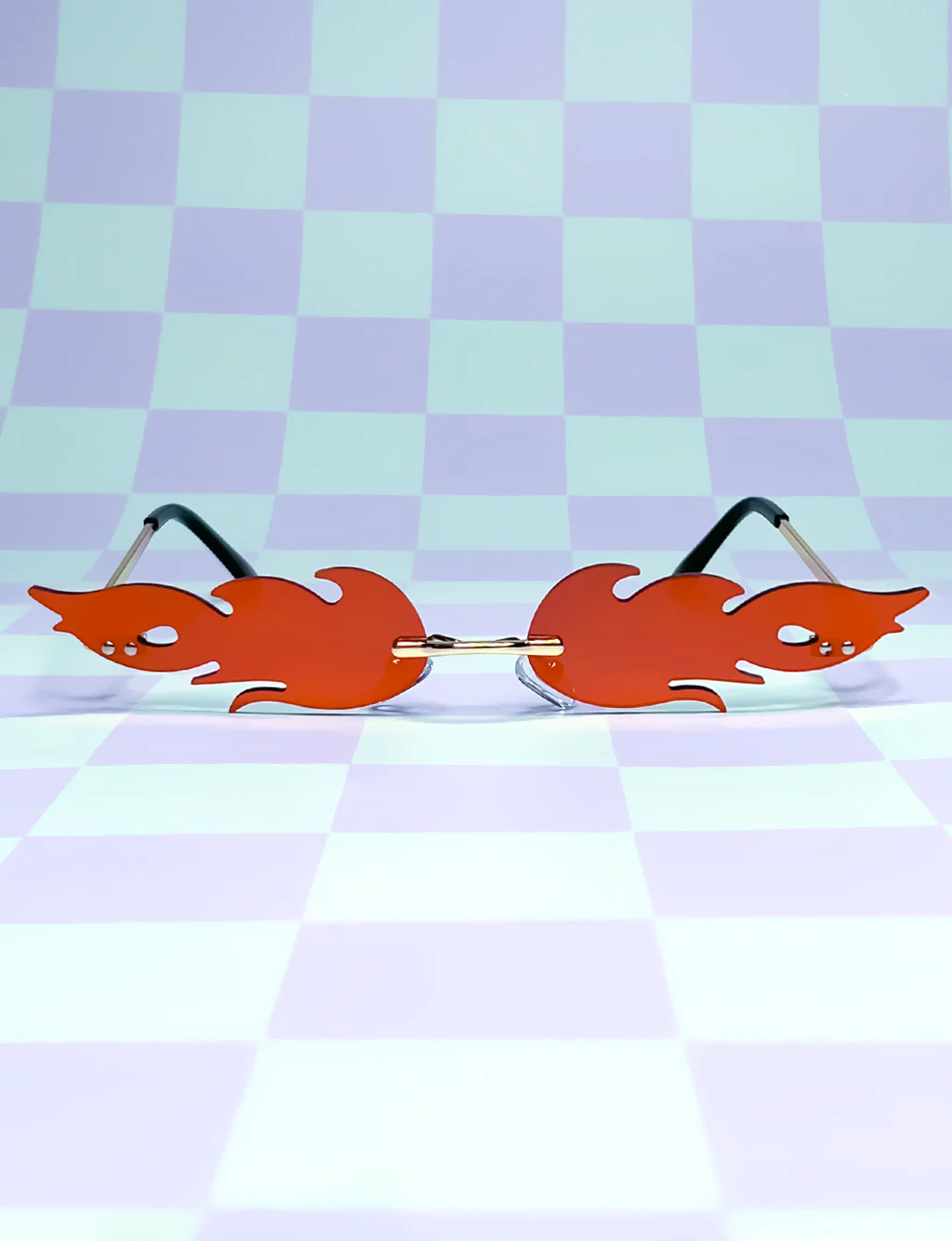 LIT FLAME SHADES - ORANGE