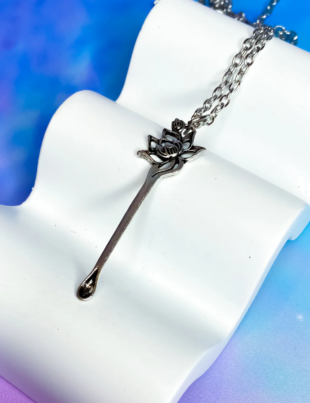 LOTUS SPOON NECKLACE - Image 2
