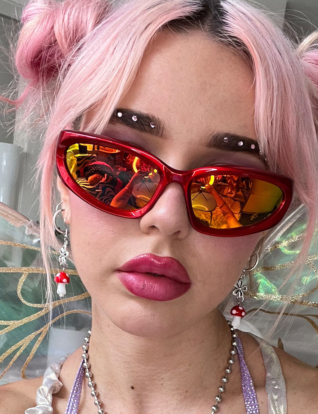 MEAN MACHINE SHADES - RED - Image 4