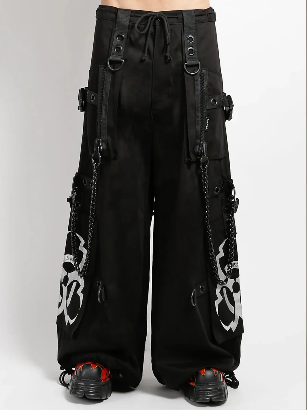 METALLIC BIOTECH PANT - BLACK/SILVER - Image 3