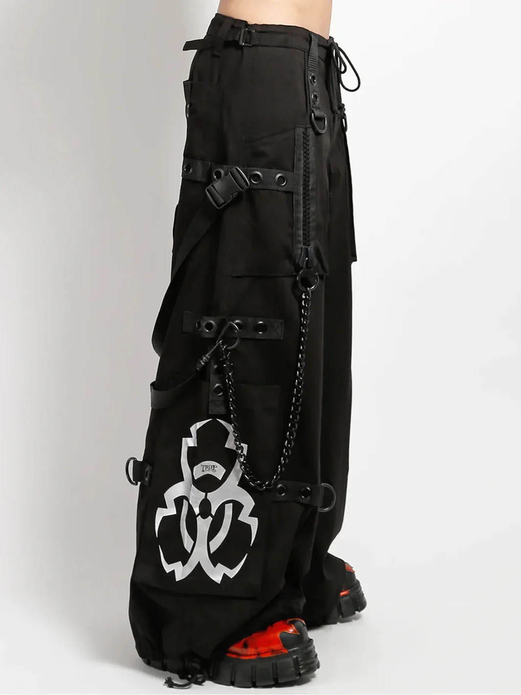 METALLIC BIOTECH PANT - BLACK/SILVER - Image 7