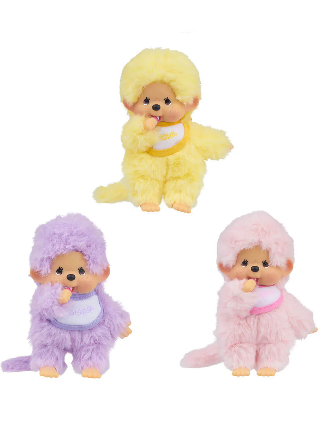 MONCHHICHI COLOURFUL BEANIES PLUSH DOLL - PASTEL PURPLE - Image 2
