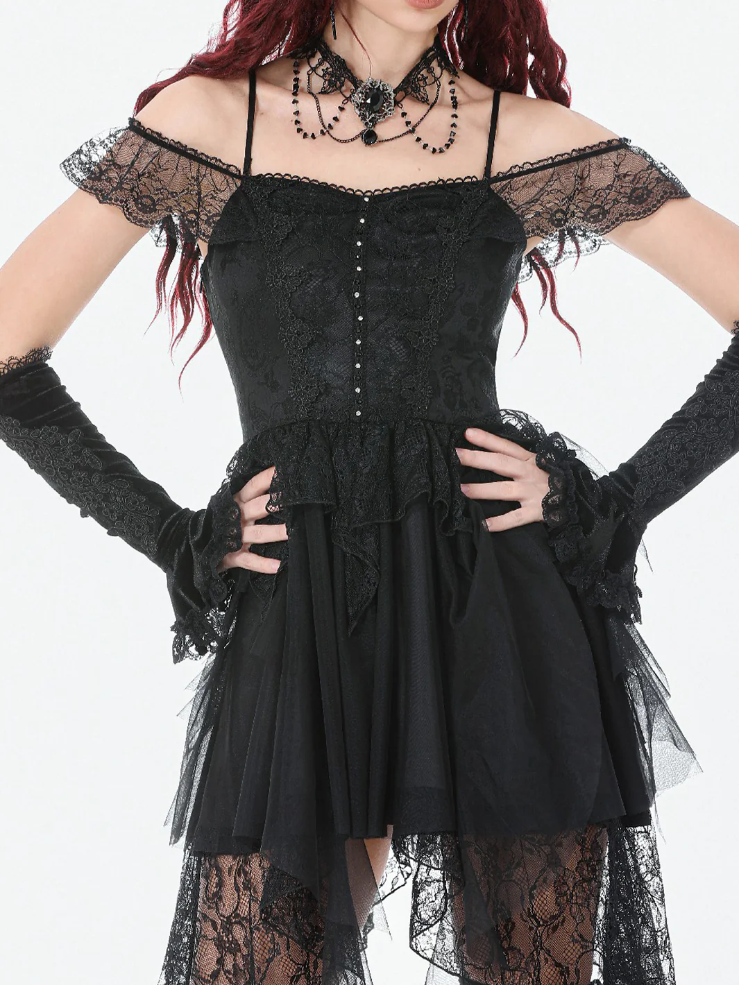 NIGHTFALL LACE DRESS - Image 5
