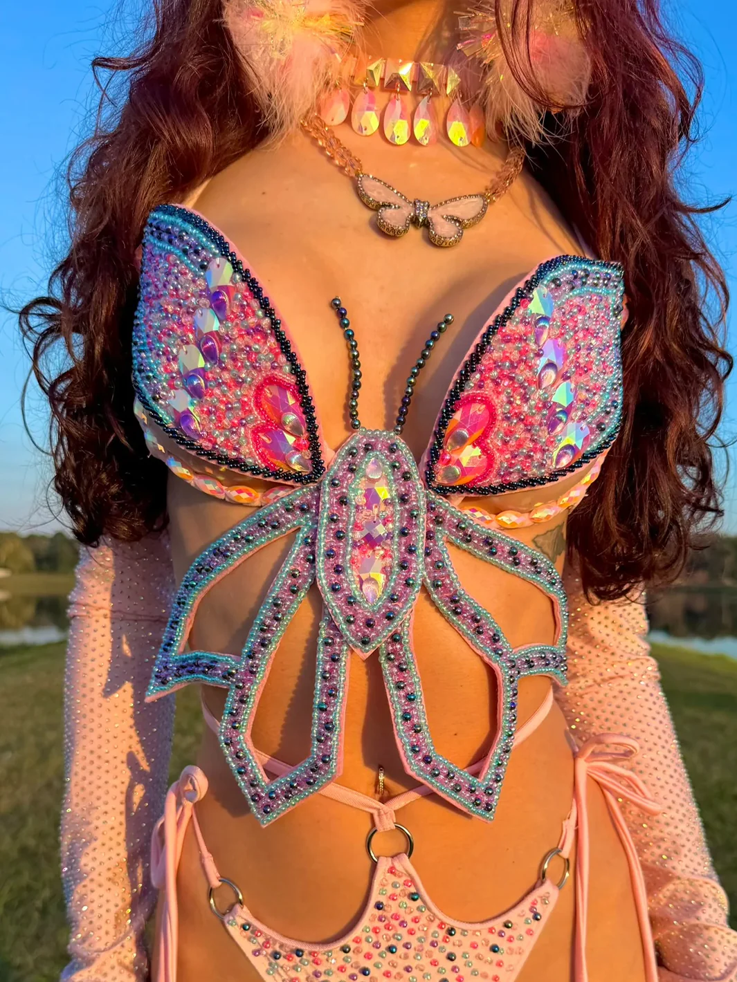 Nymph Butterfly Carnival Bra - Image 2