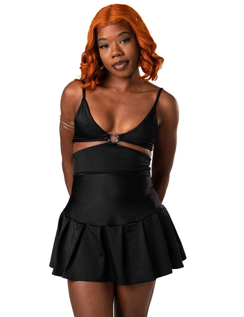 PIXIE DRESS - JET BLACK - Image 2