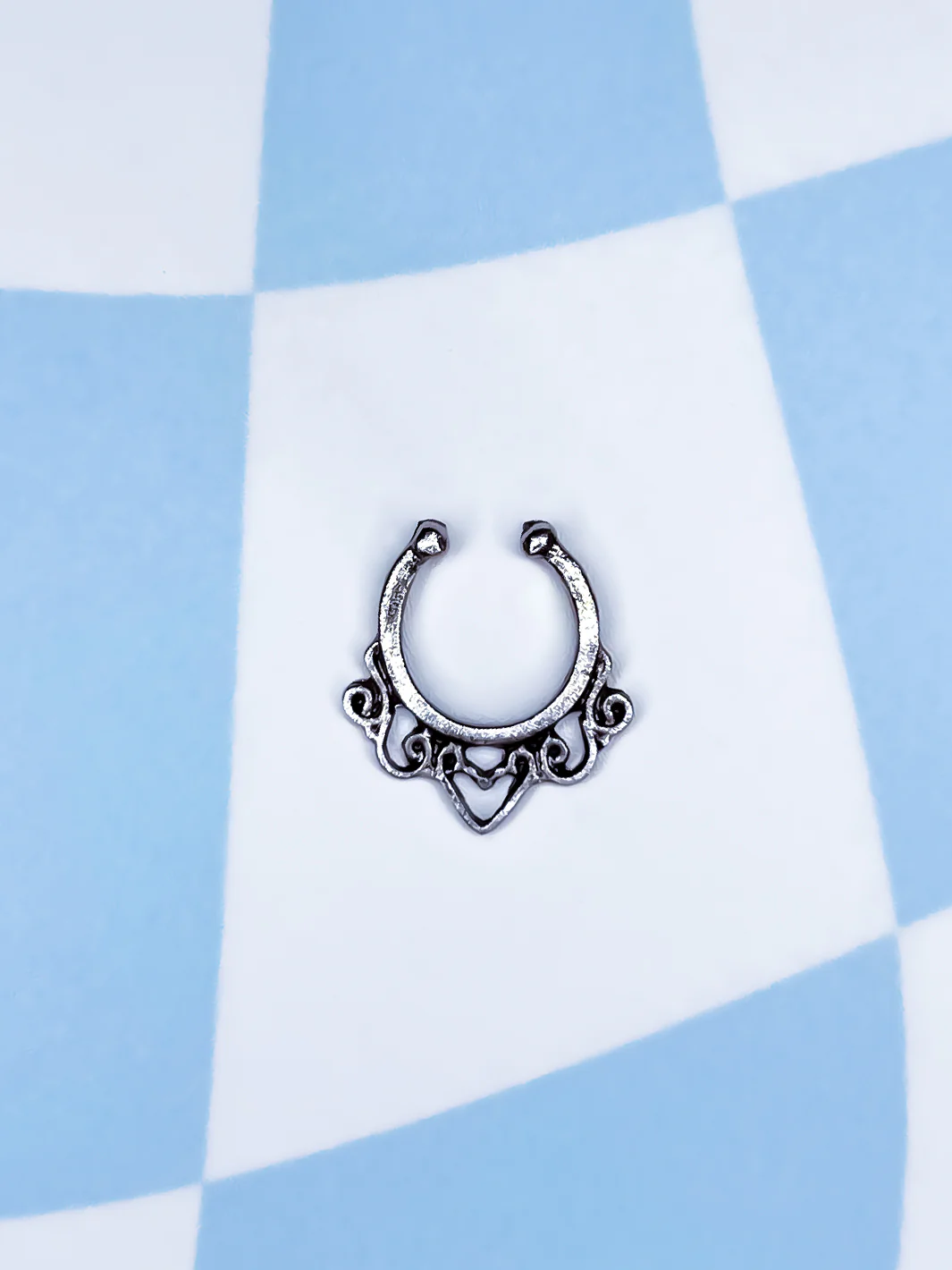 PIXIE SEPTUM - ANTIQUE SILVER