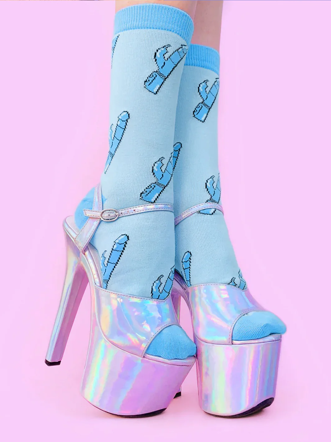 PRAWN SOCKS - BLUE