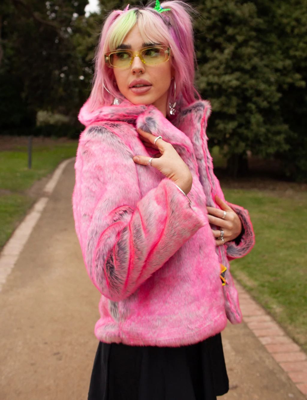 WIZZ FIZZ FAUX FUR JACKET ✰ MADE 4 U ✰ - Image 7