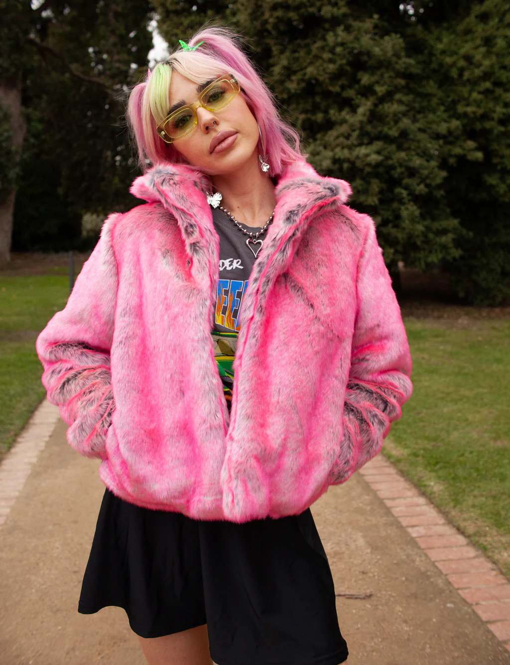 WIZZ FIZZ FAUX FUR JACKET ✰ MADE 4 U ✰ - Image 8
