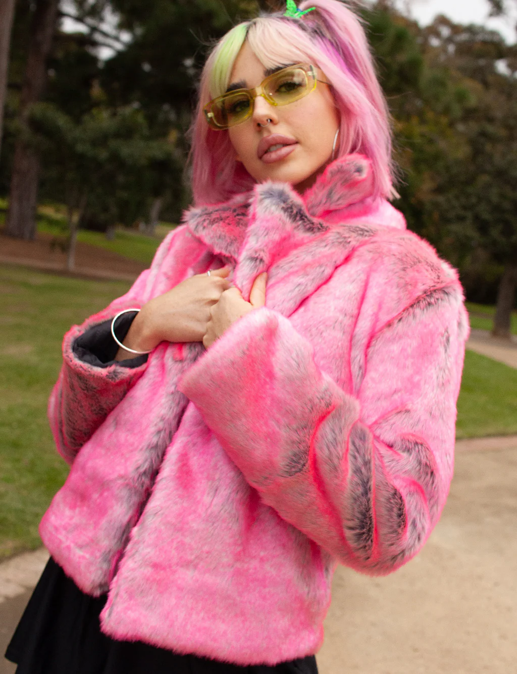 WIZZ FIZZ FAUX FUR JACKET ✰ MADE 4 U ✰ - Image 9