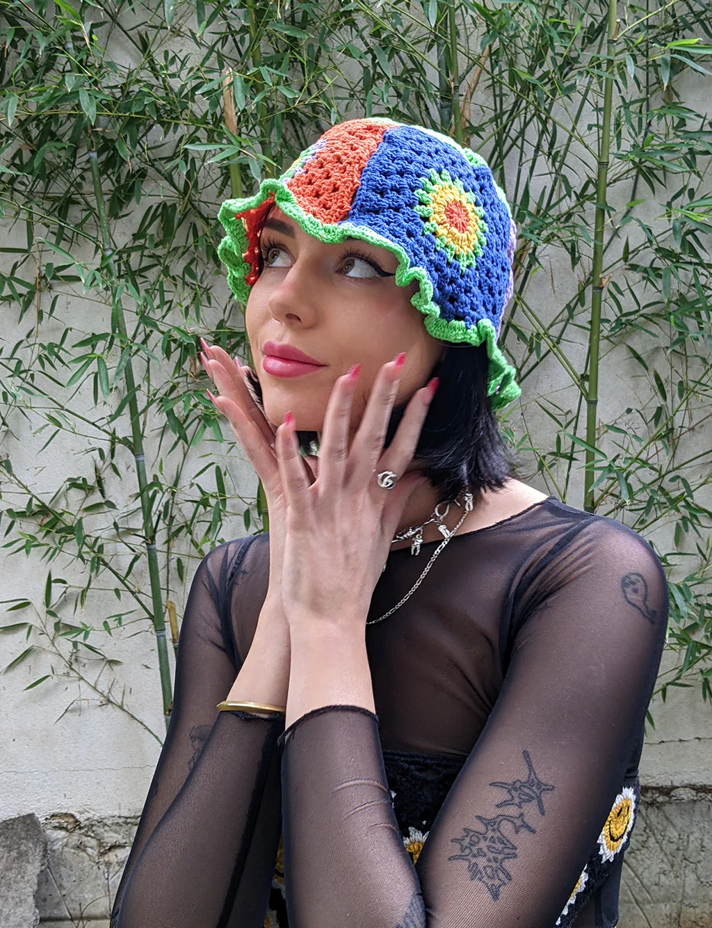 PRIMARY DREAMS CROCHET HAT - Image 2