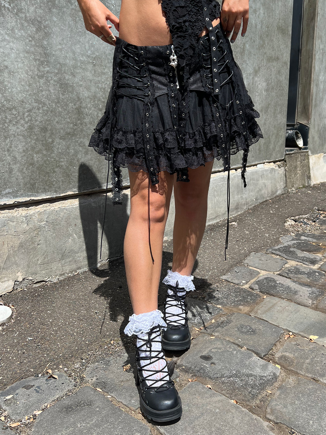 HELENA TULLE MINI SKIRT - Image 3
