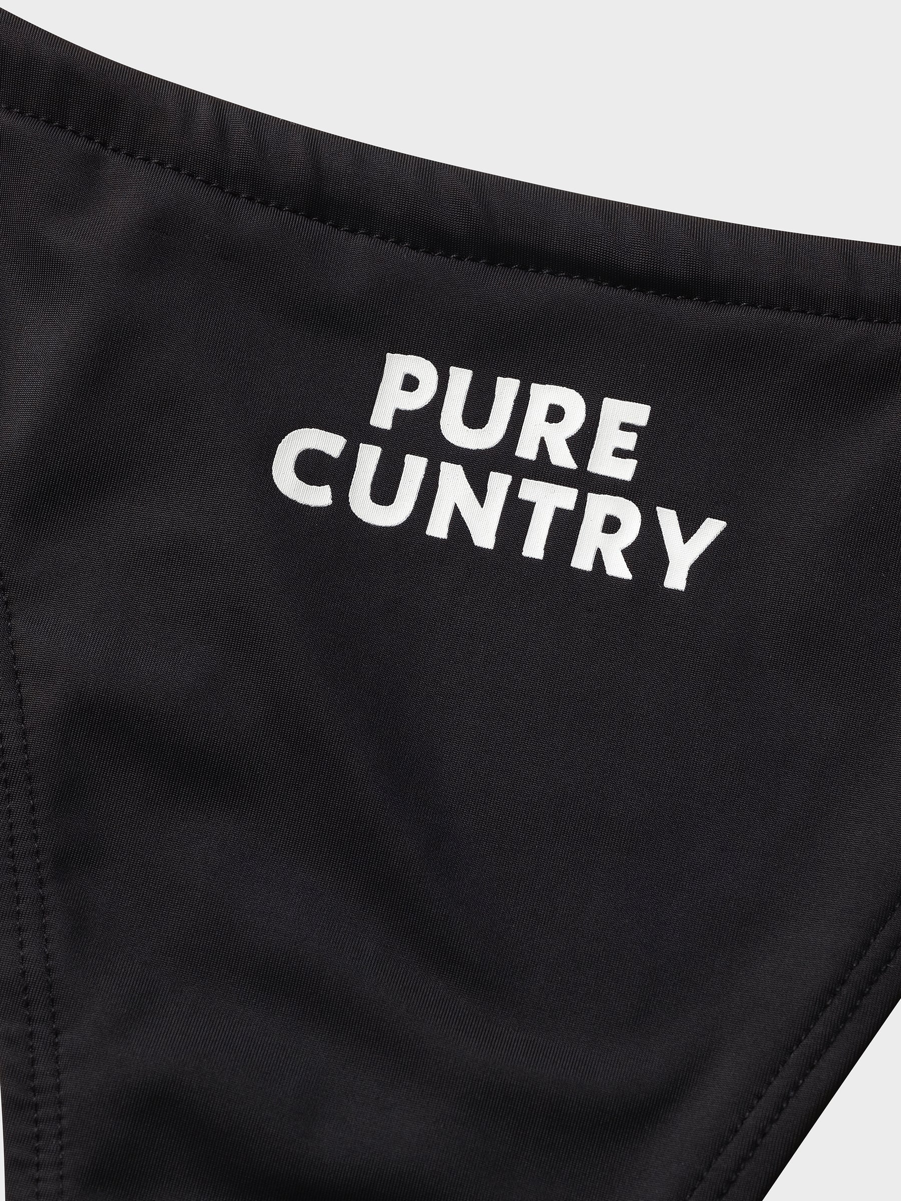 PURE C*NTRY BIKINI SET - BLACK - Image 9