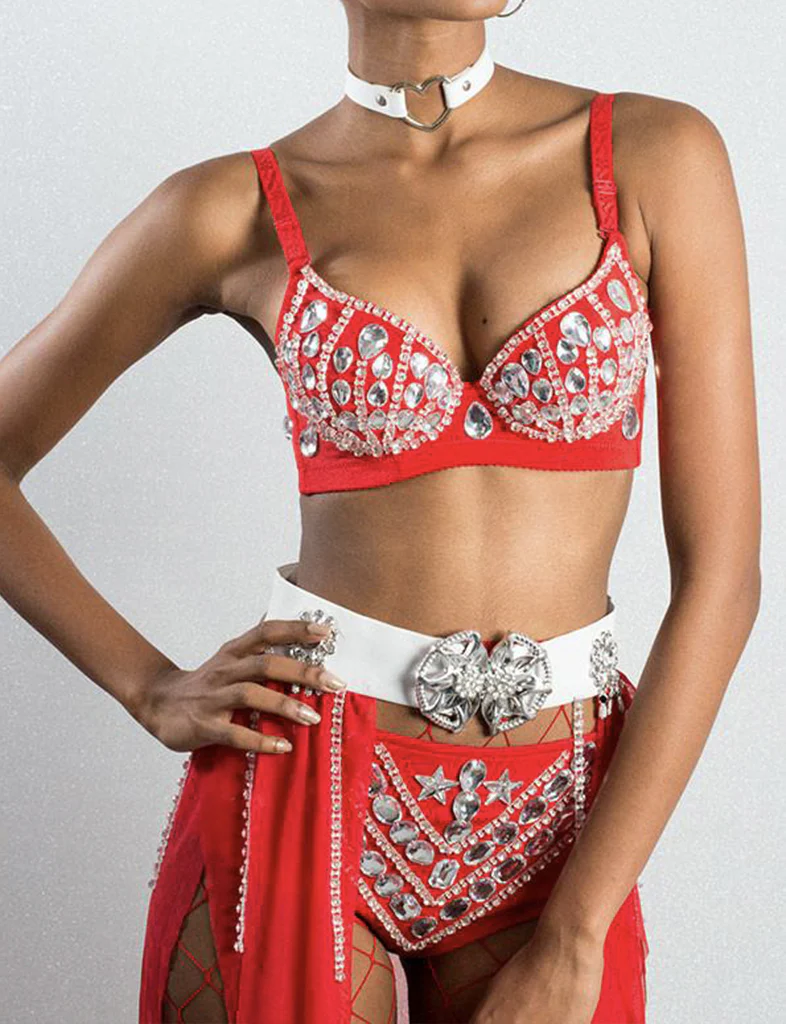 QUEEN OF SPLENDOUR SET - RED - Image 7