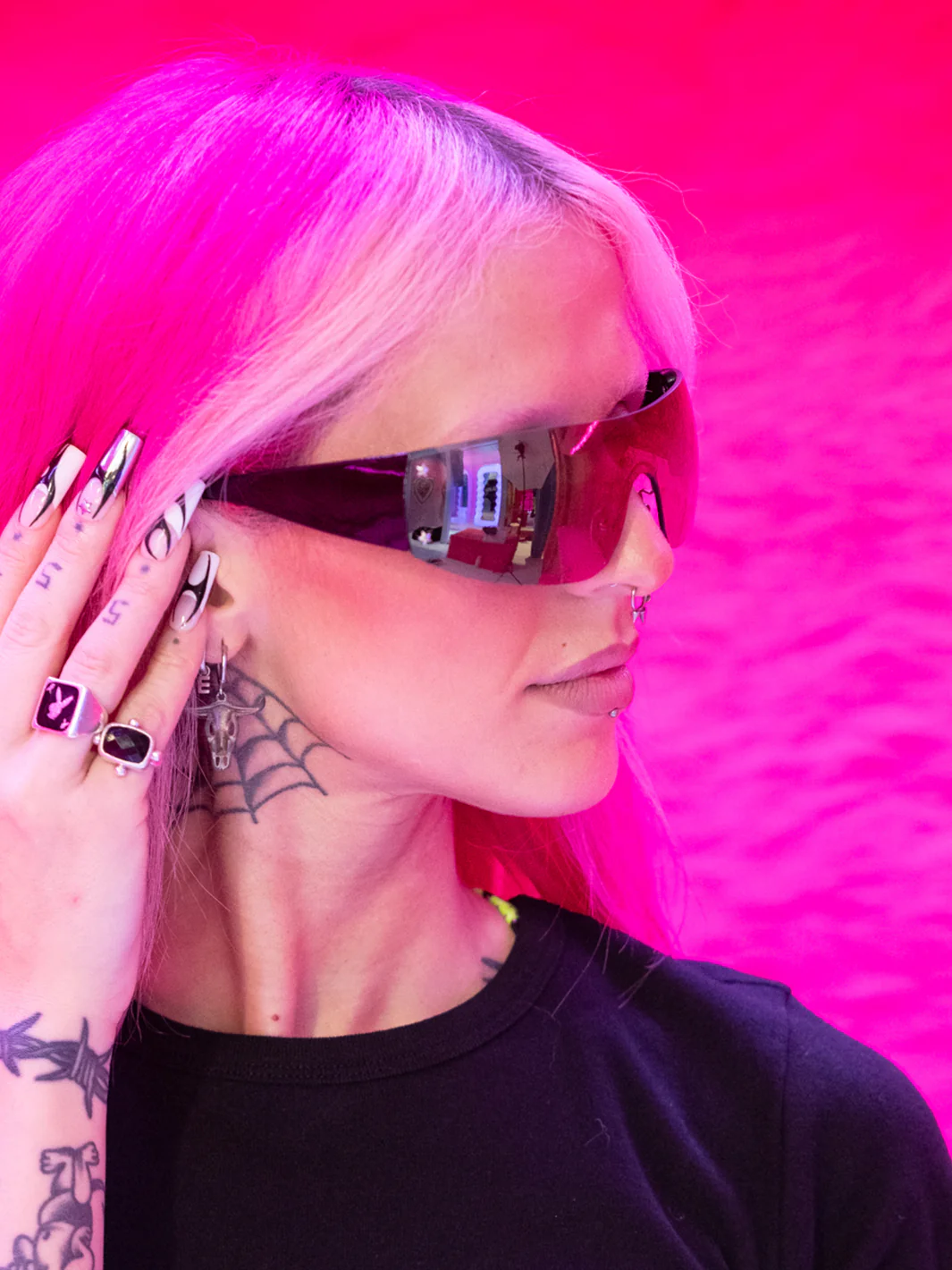RADAR SHADES - BLACK - Image 2