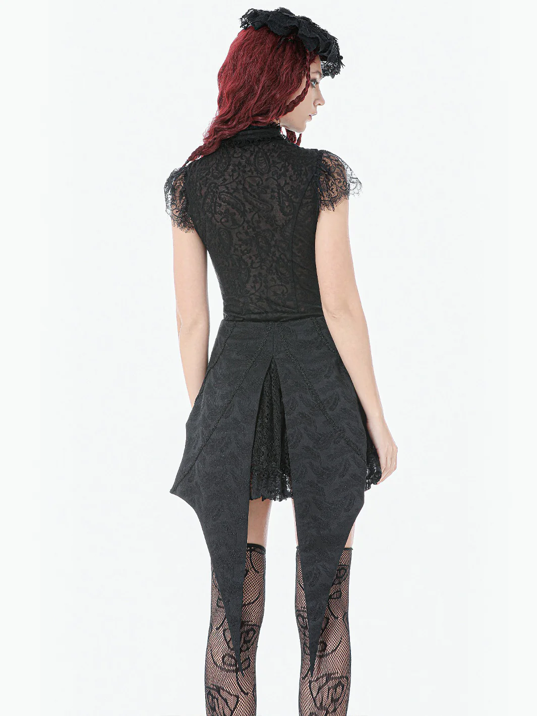 RAZOR RUFFLE MINI SKIRT - Image 6