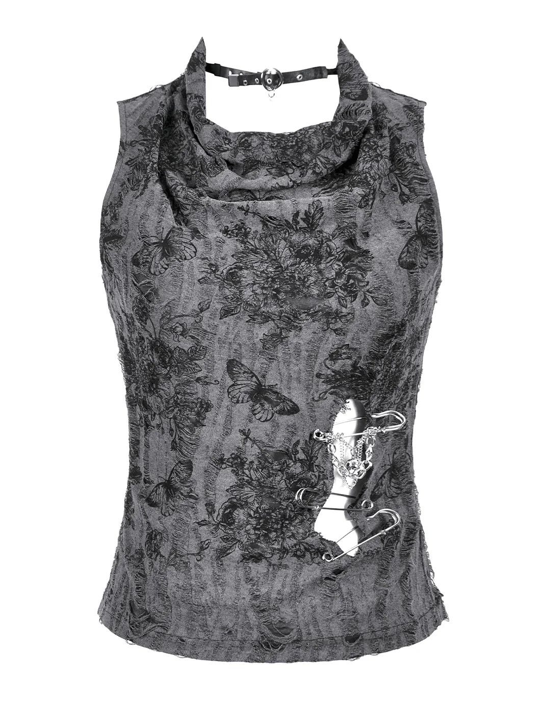 REBEL BUTTERFLY SLEEVELESS TOP - Image 2