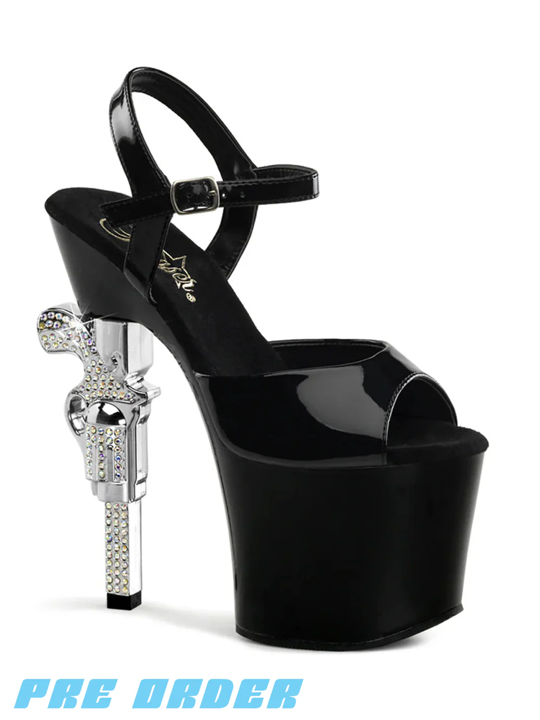 REVOLVER-709 - BLACK PATENT ✰ PRE ORDER ✰