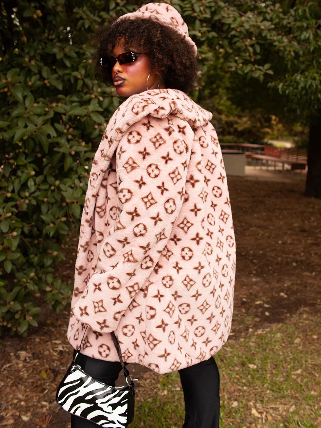 RICH BITCH FAUX FUR JACKET - PINK ✰ MADE 4 U ✰ - Image 5