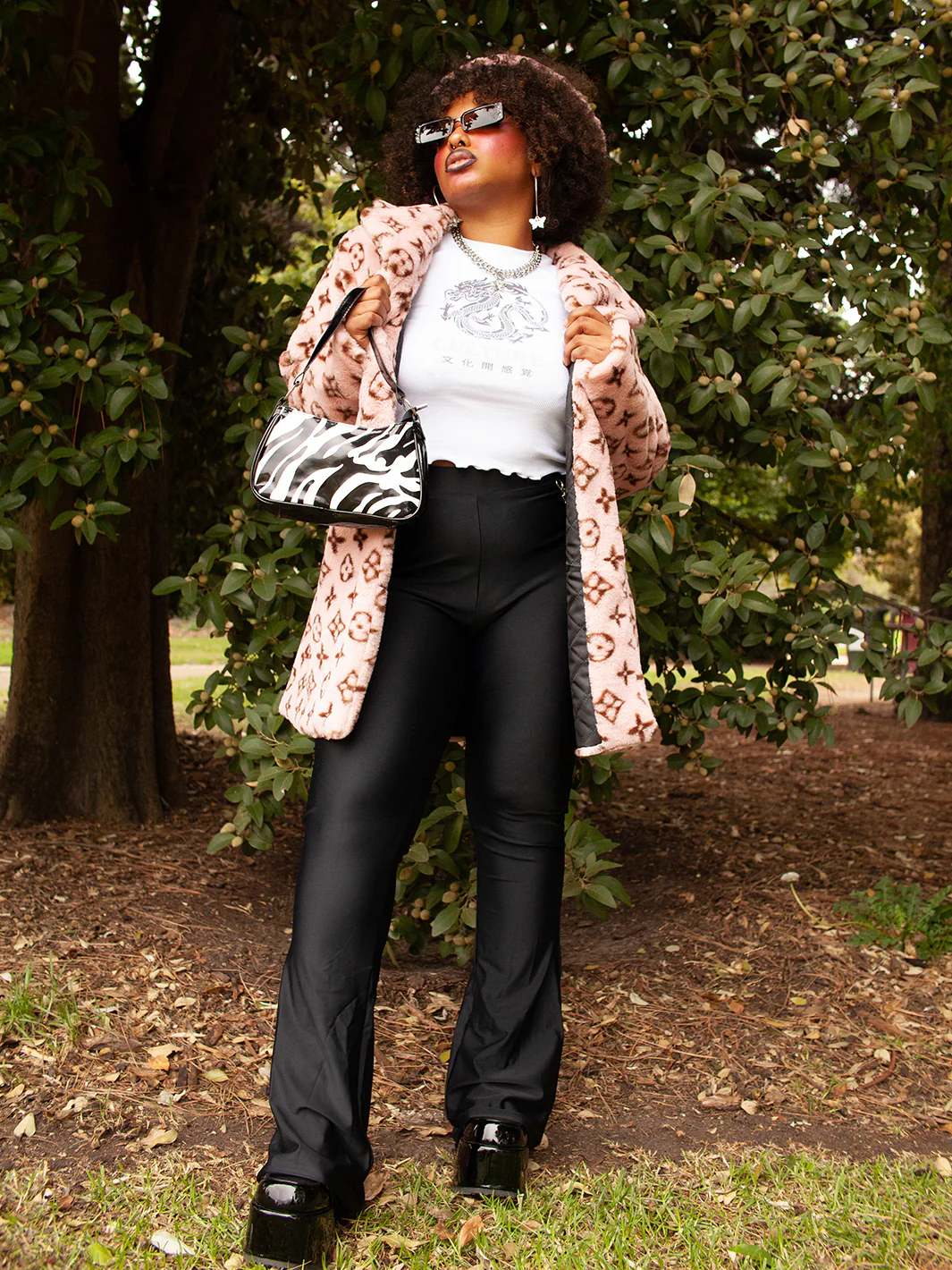 RICH BITCH FAUX FUR JACKET - PINK ✰ MADE 4 U ✰ - Image 6