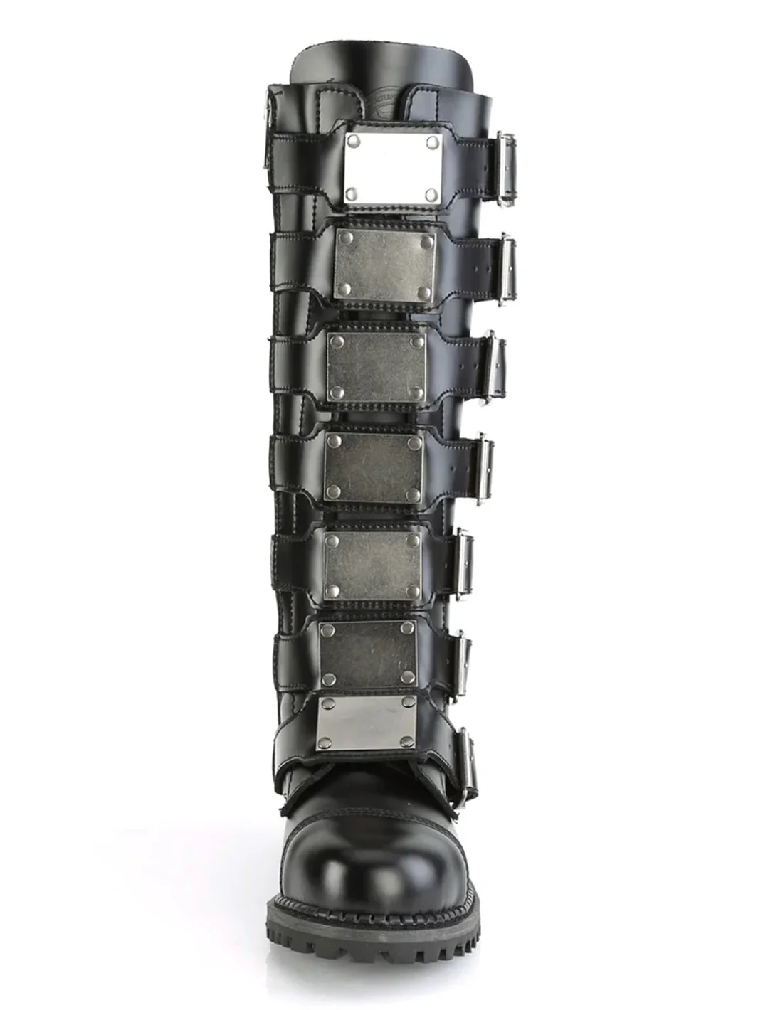 DEMONIA RIOT-21MP - BLACK LEATHER ✰ PRE ORDER ✰ - Image 2