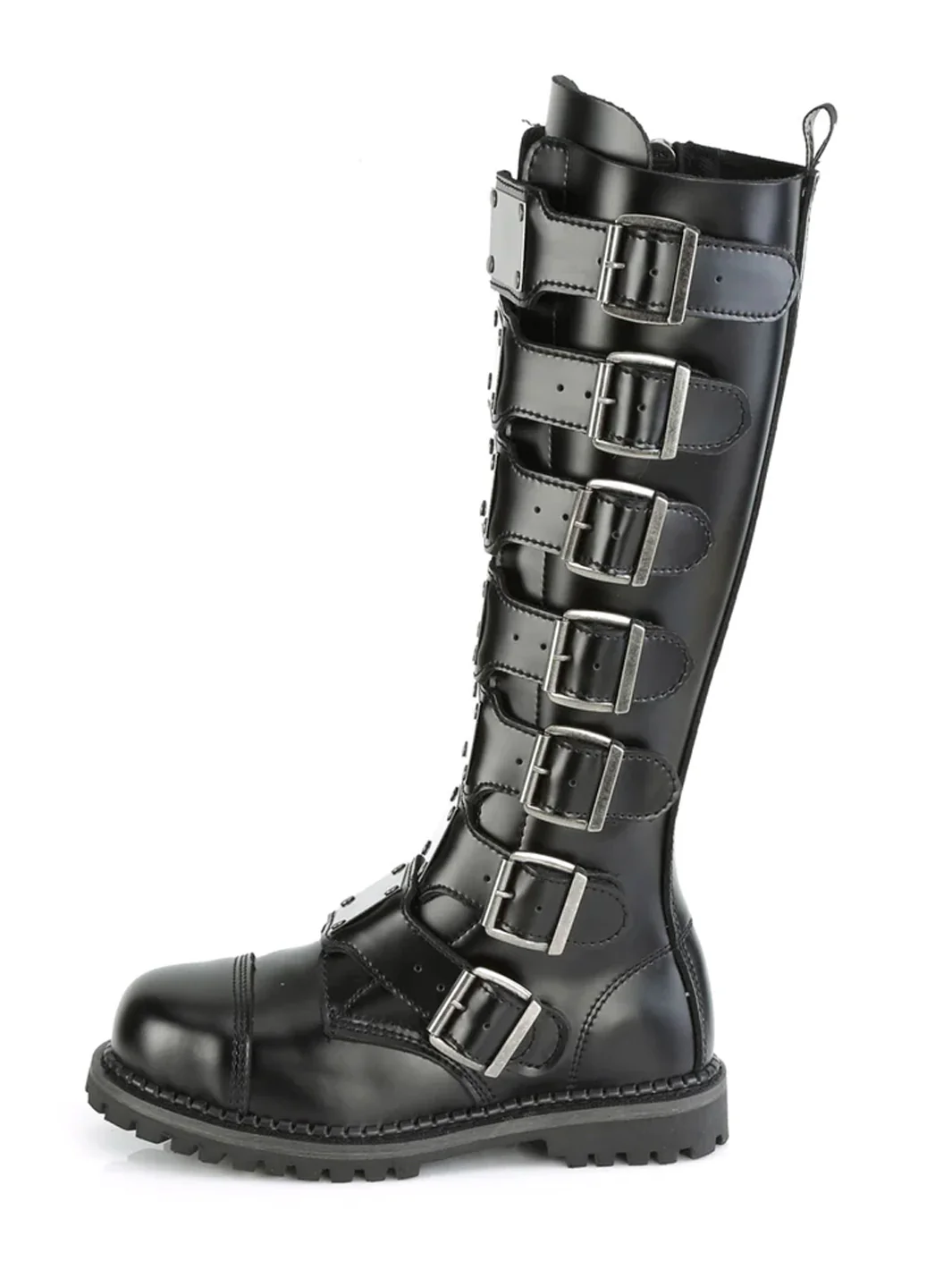 DEMONIA RIOT-21MP - BLACK LEATHER ✰ PRE ORDER ✰ - Image 3