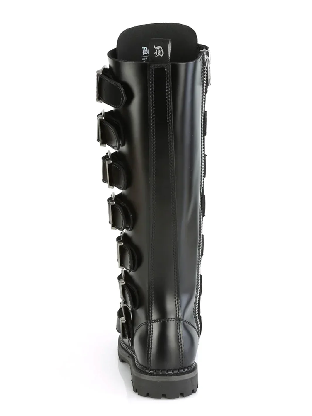 DEMONIA RIOT-21MP - BLACK LEATHER ✰ PRE ORDER ✰ - Image 4