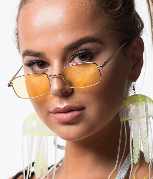 SATISFACTION SHADES - YELLOW/SILVER - Image 4