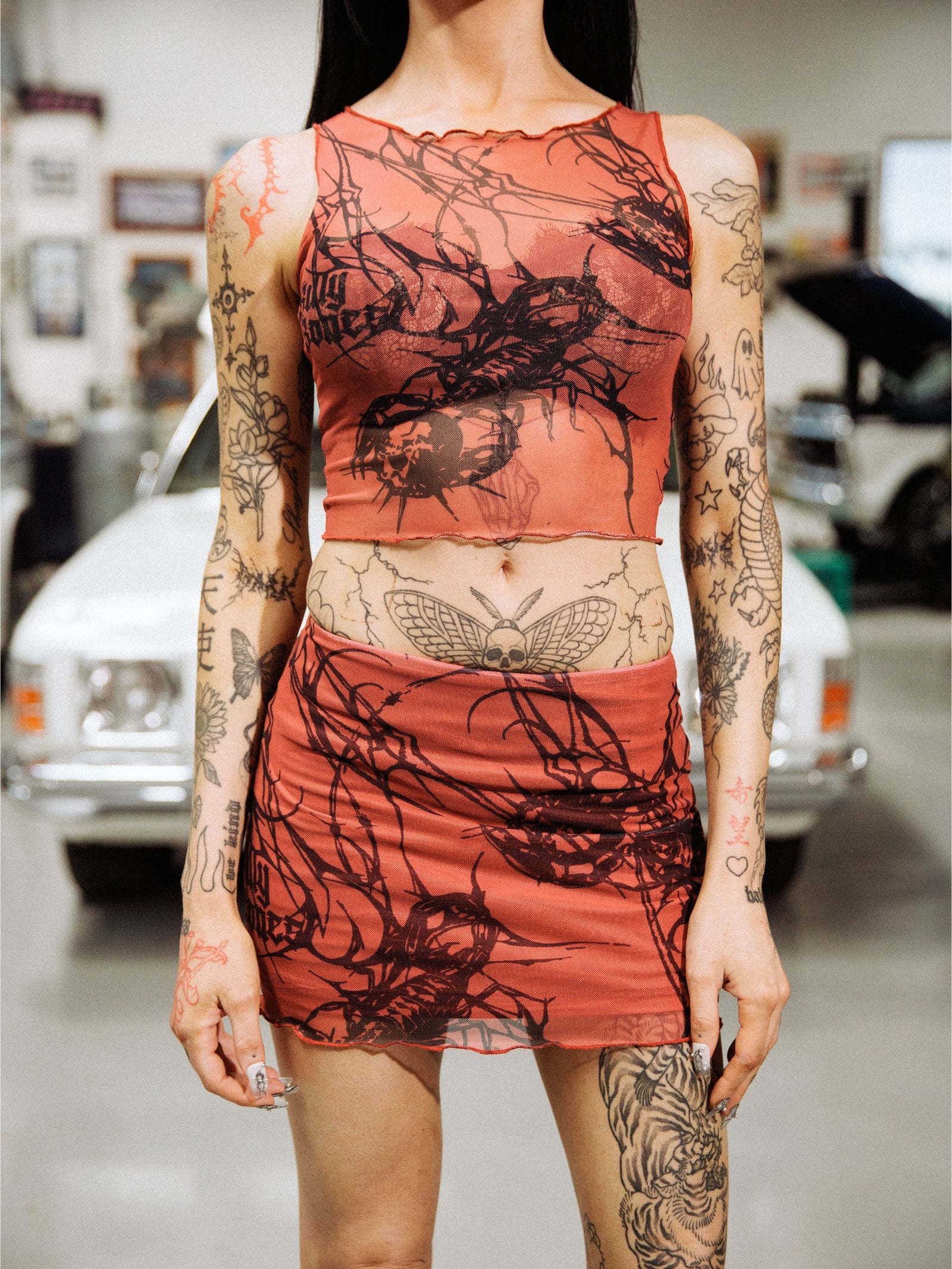 SCORPION MESH TOP - SHIRAZ - Image 4