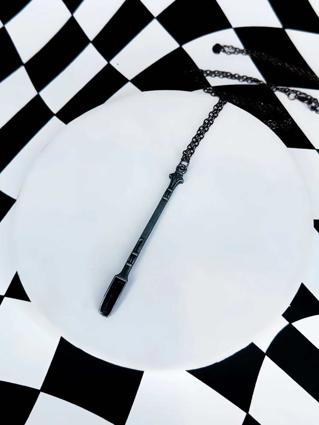 SCUBA STEVE SCOOP NECKLACE - BLACK