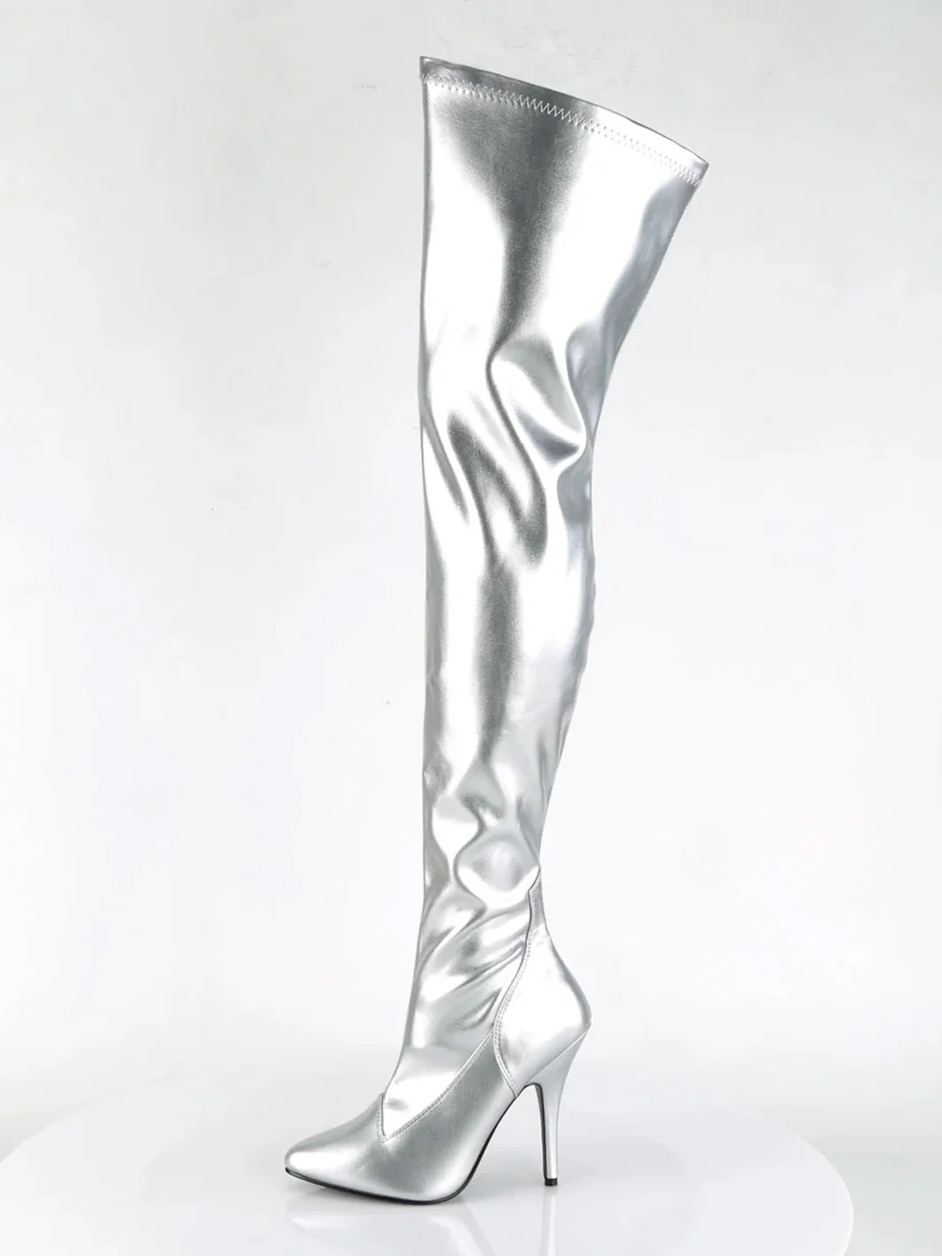 SEDUCE-3000 - SILVER STRETCH PATENT ✰ PRE ORDER ✰ - Image 2