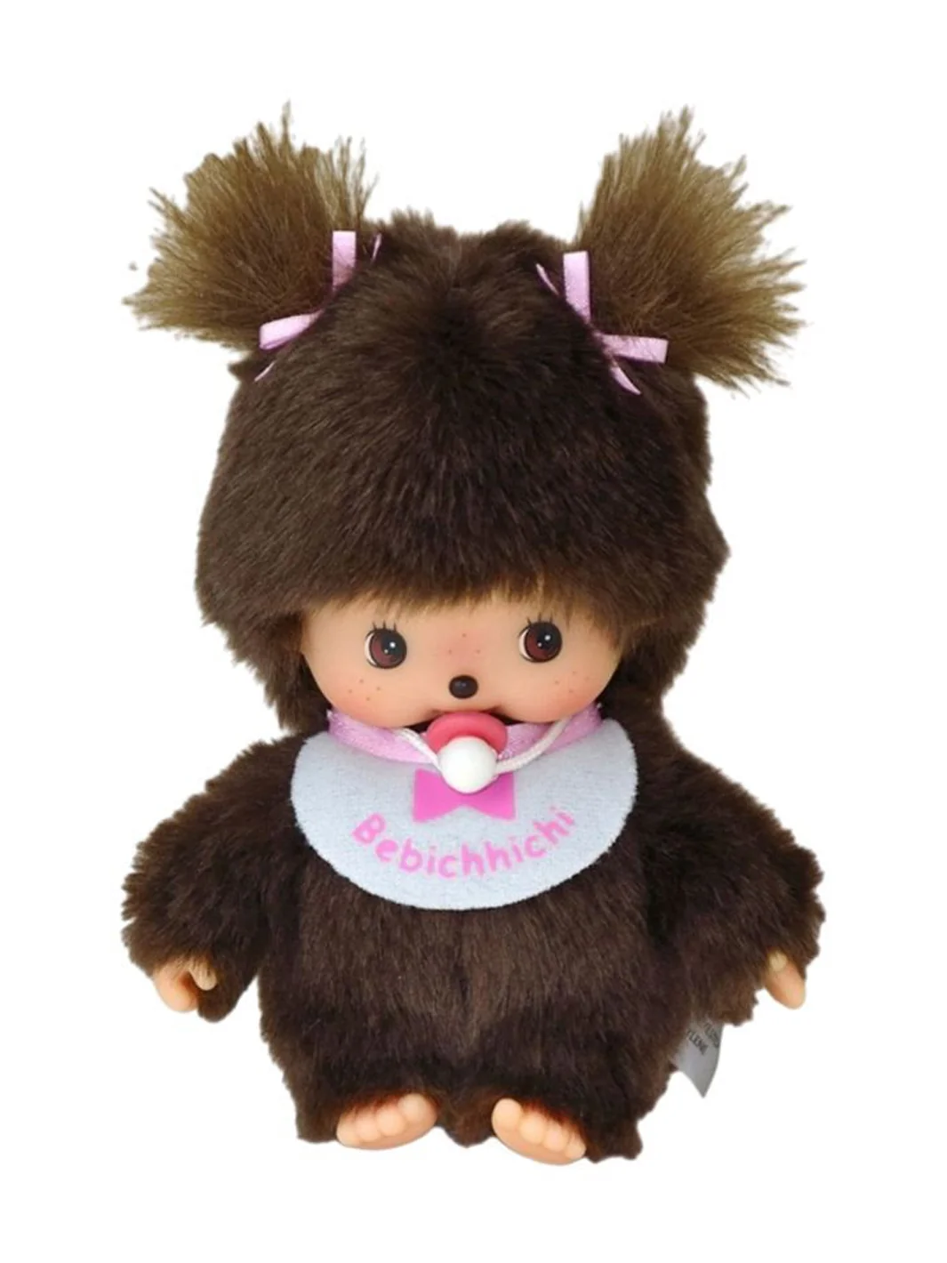MONCHHICHI BEBICHHICHI BASIC BIB GIRL PLUSH DOLL