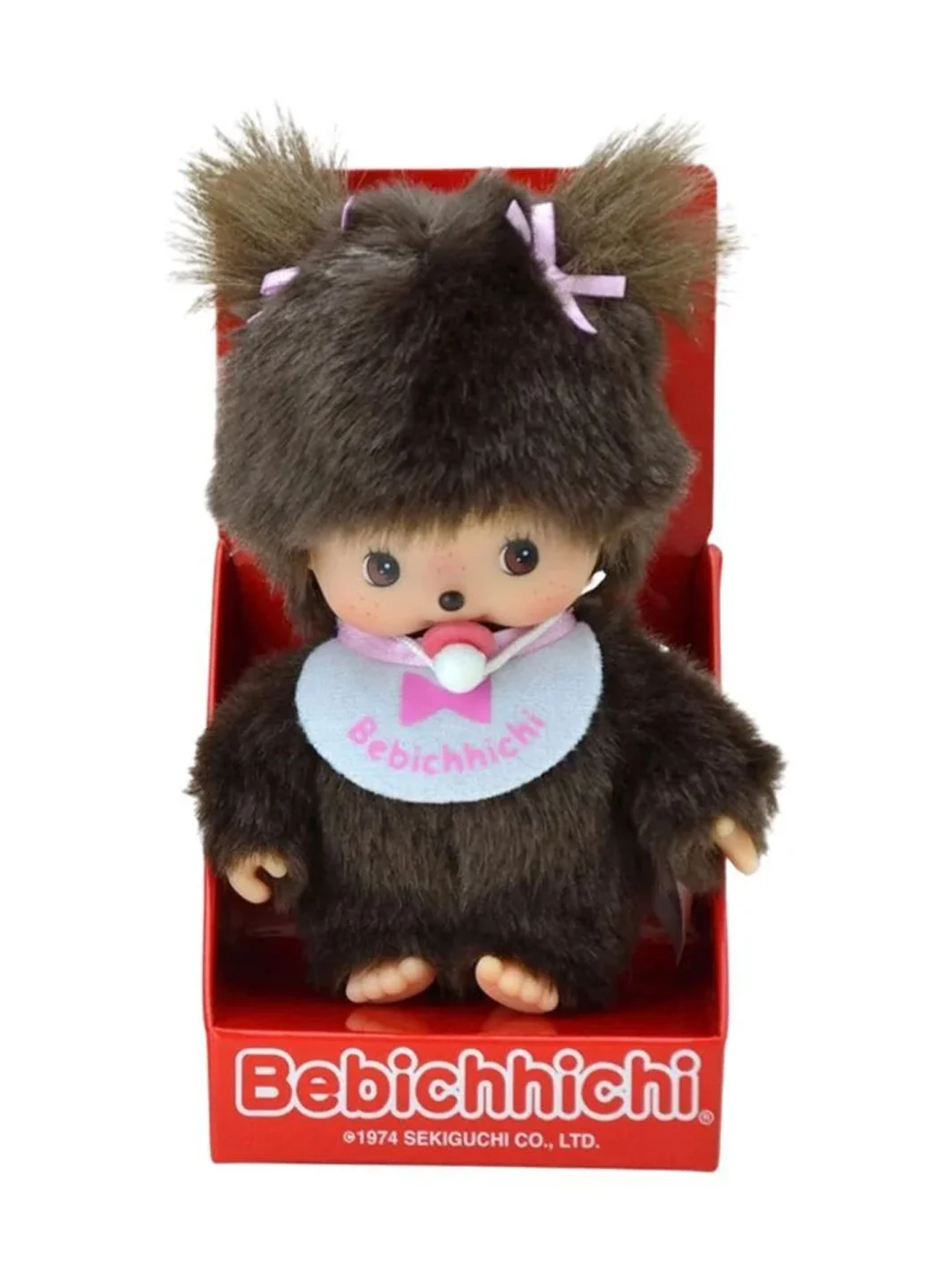 MONCHHICHI BEBICHHICHI BASIC BIB GIRL PLUSH DOLL - Image 2