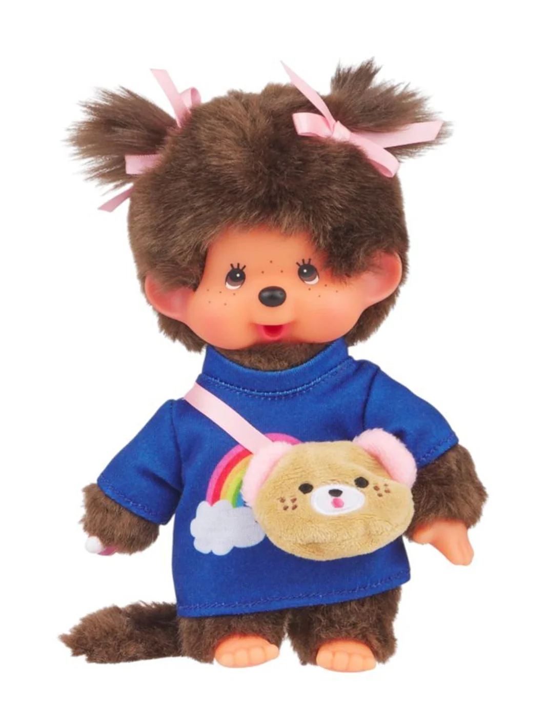 MONCHHICHI GIRL KAWAII MESSENGER BAG PUSH DOLL - Image 3