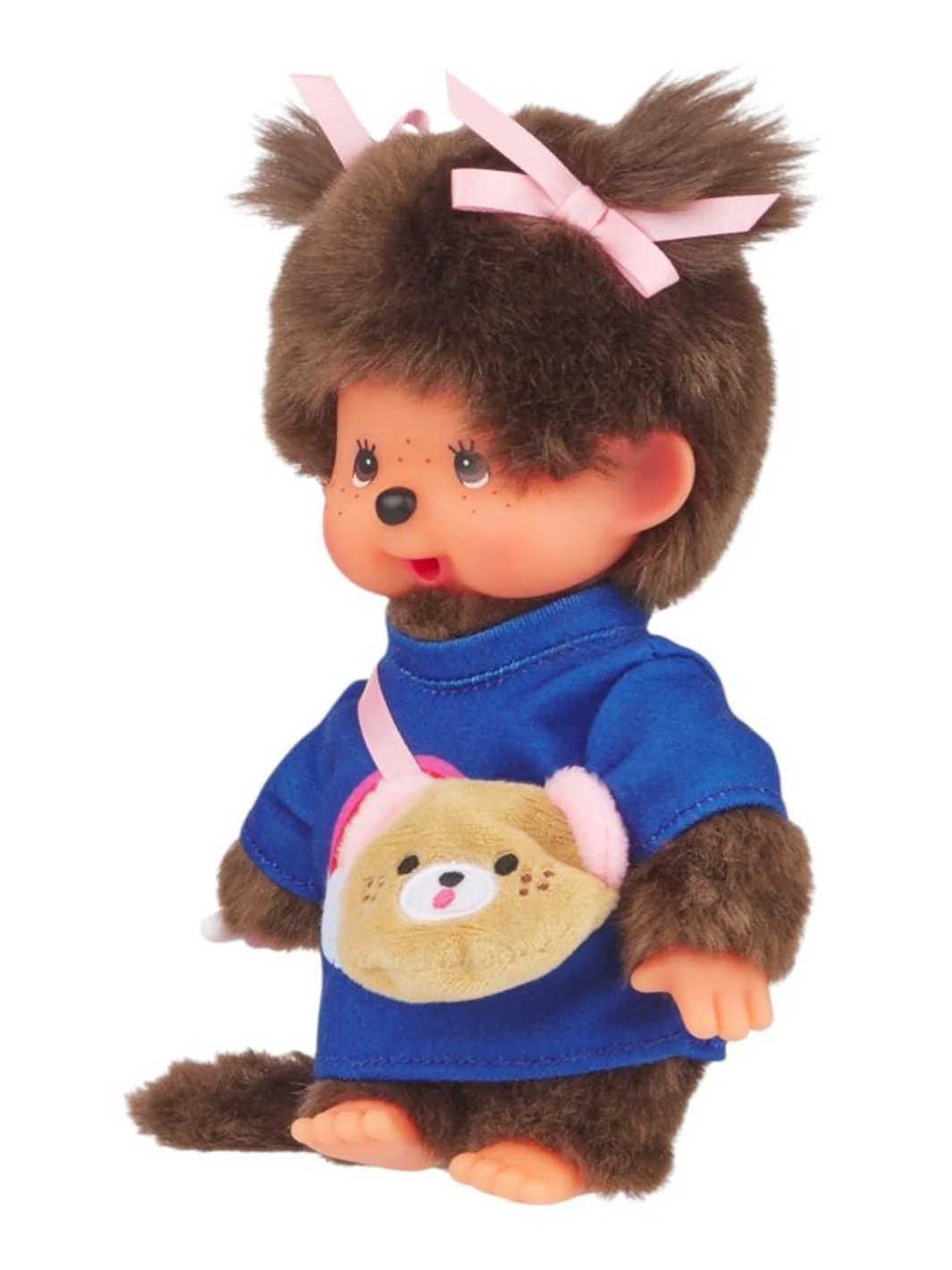 MONCHHICHI GIRL KAWAII MESSENGER BAG PUSH DOLL - Image 4