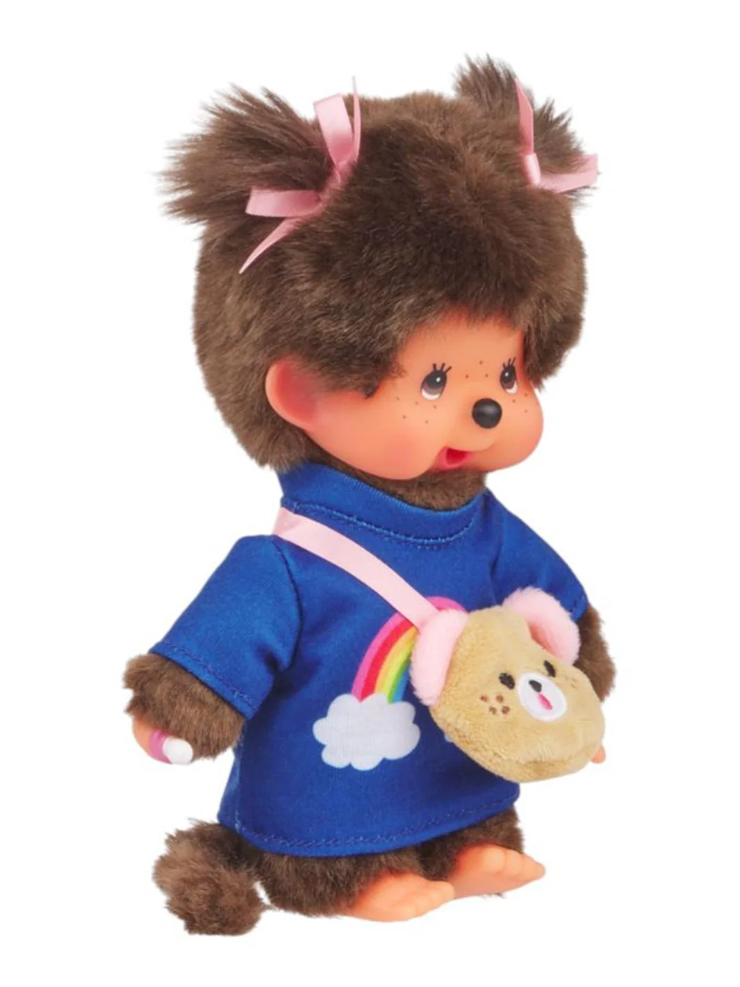 MONCHHICHI GIRL KAWAII MESSENGER BAG PUSH DOLL - Image 5