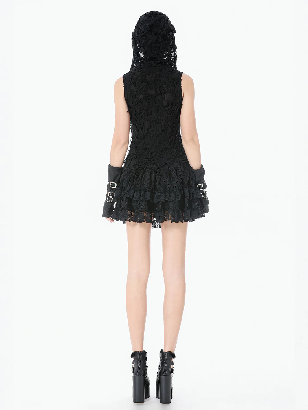 SERAPHINE LACE MINI SKIRT - Image 6