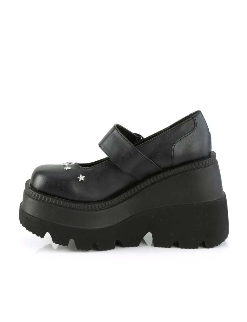 DEMONIA SHAKER-23 - BLACK VEGAN LEATHER ✰ PRE ORDER ✰ - Image 4