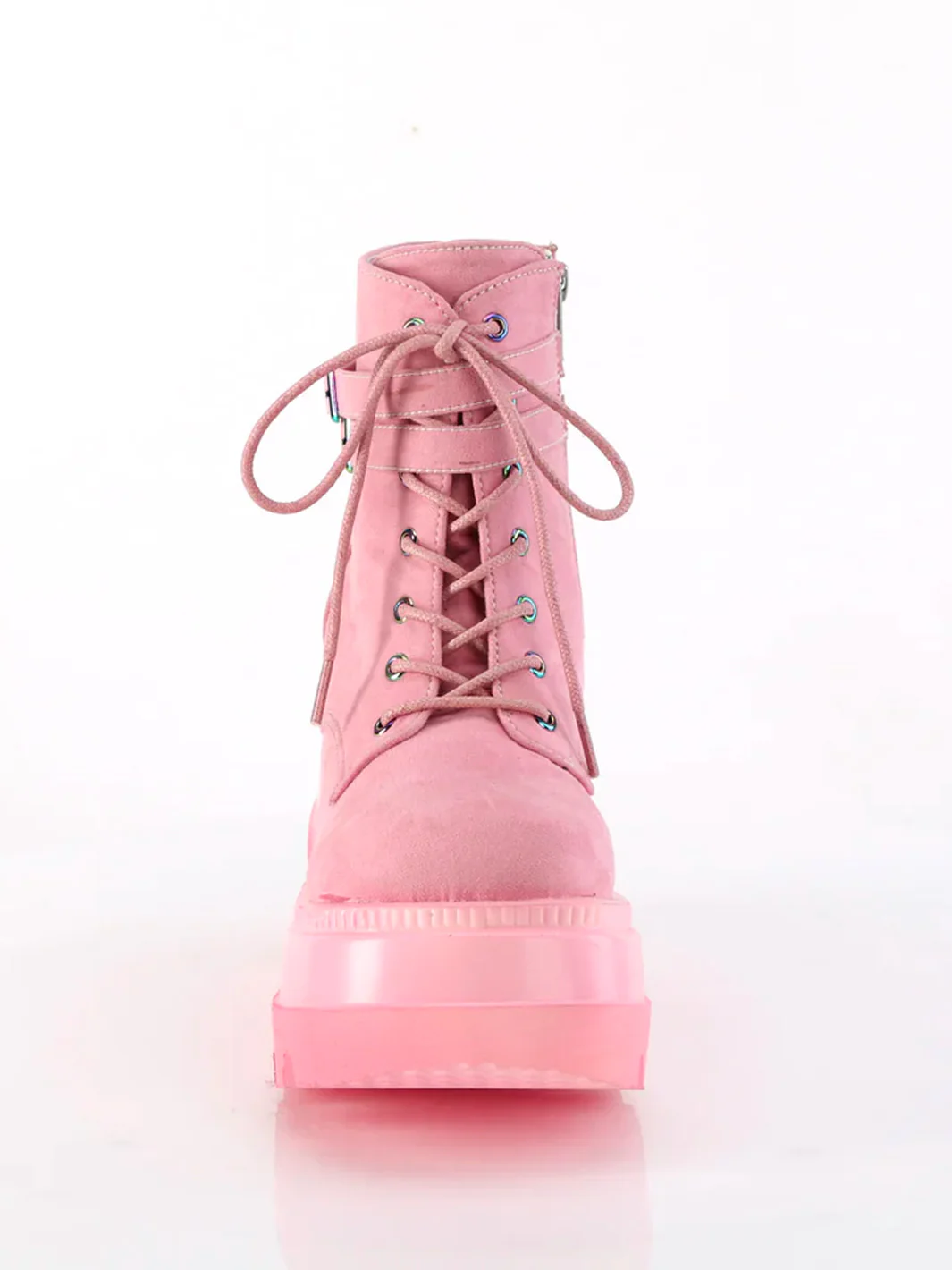 DEMONIA SHAKER 52 - PINK VEGAN SUEDE ✰ PRE ORDER ✰ - Image 2