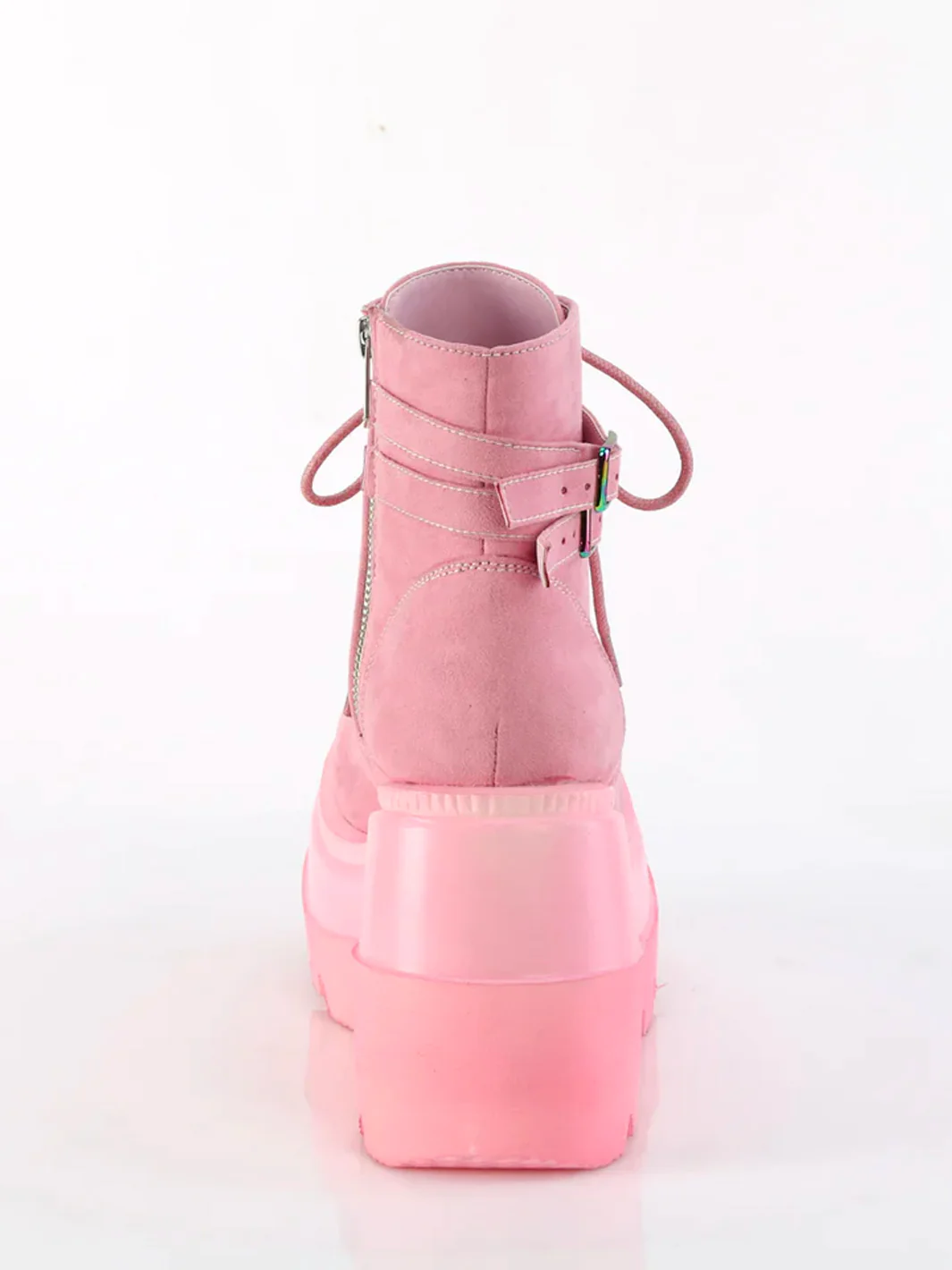 DEMONIA SHAKER 52 - PINK VEGAN SUEDE ✰ PRE ORDER ✰ - Image 4