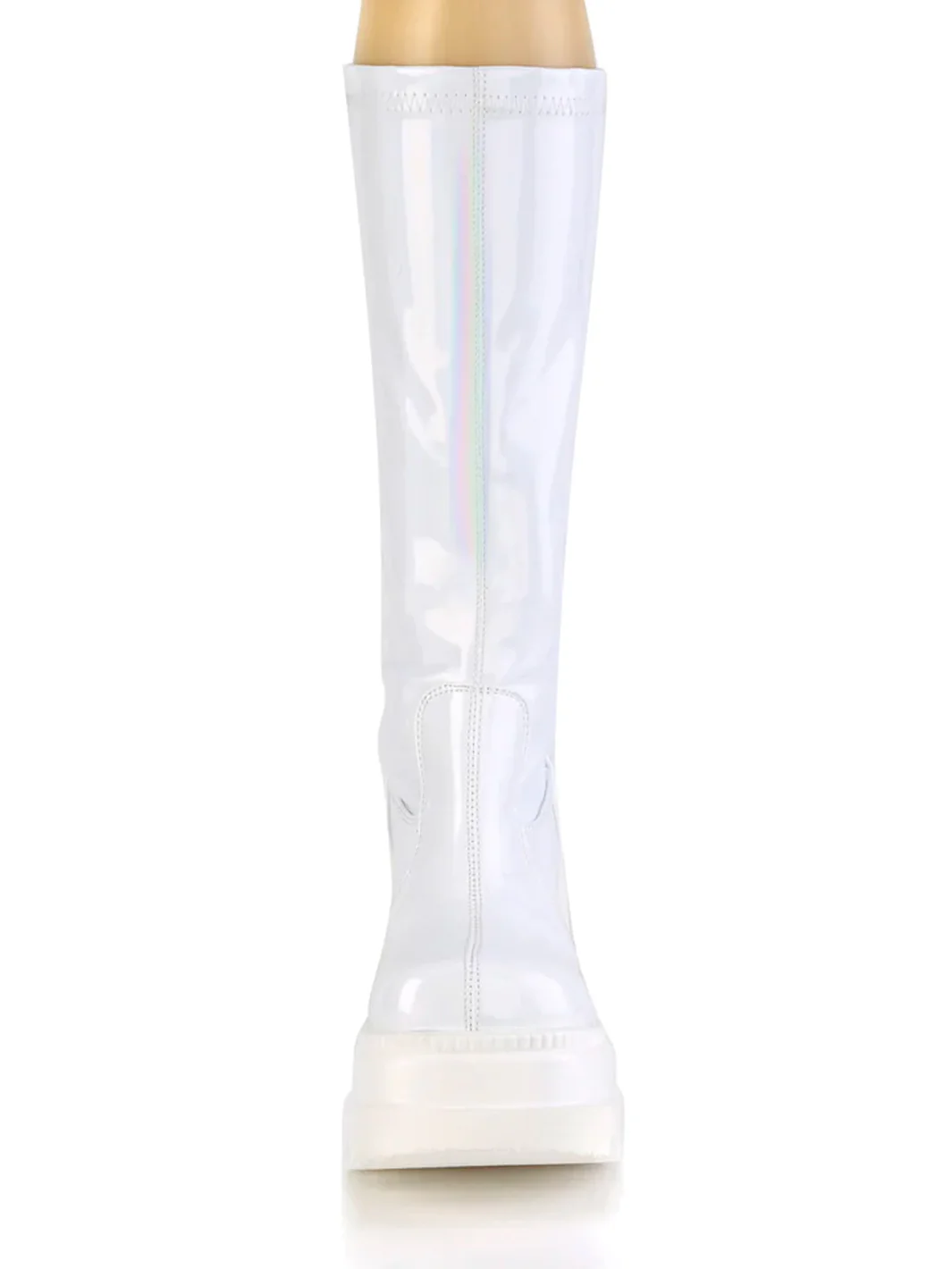 DEMONIA SHAKER 65 BOOTS - PATENT WHITE - Image 5