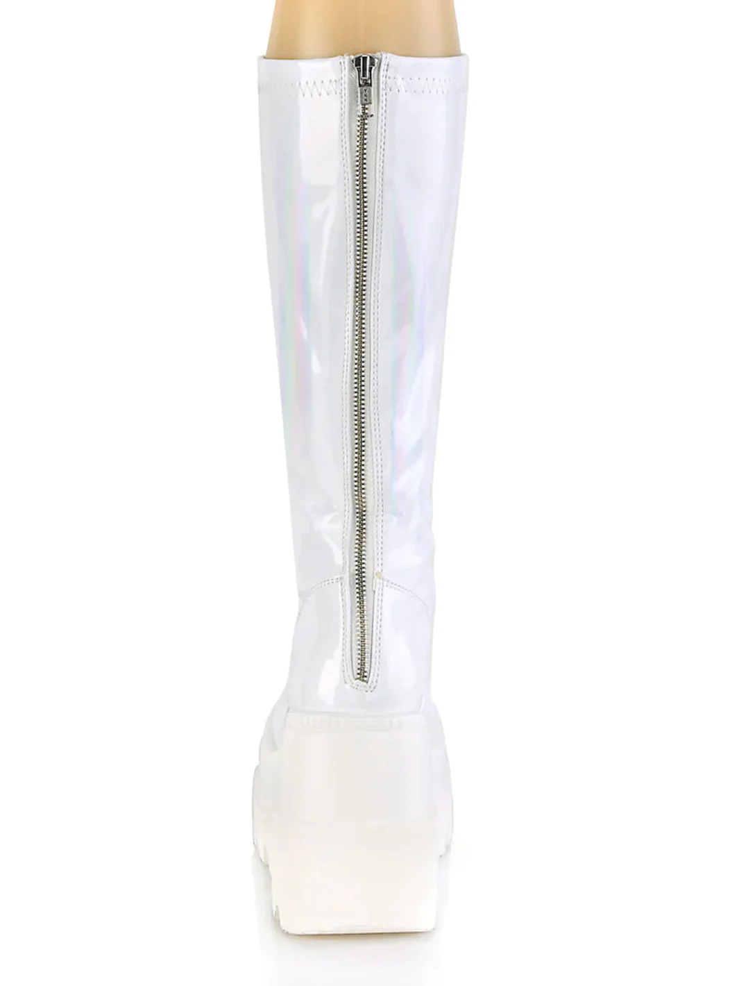 DEMONIA SHAKER 65 BOOTS - PATENT WHITE - Image 7