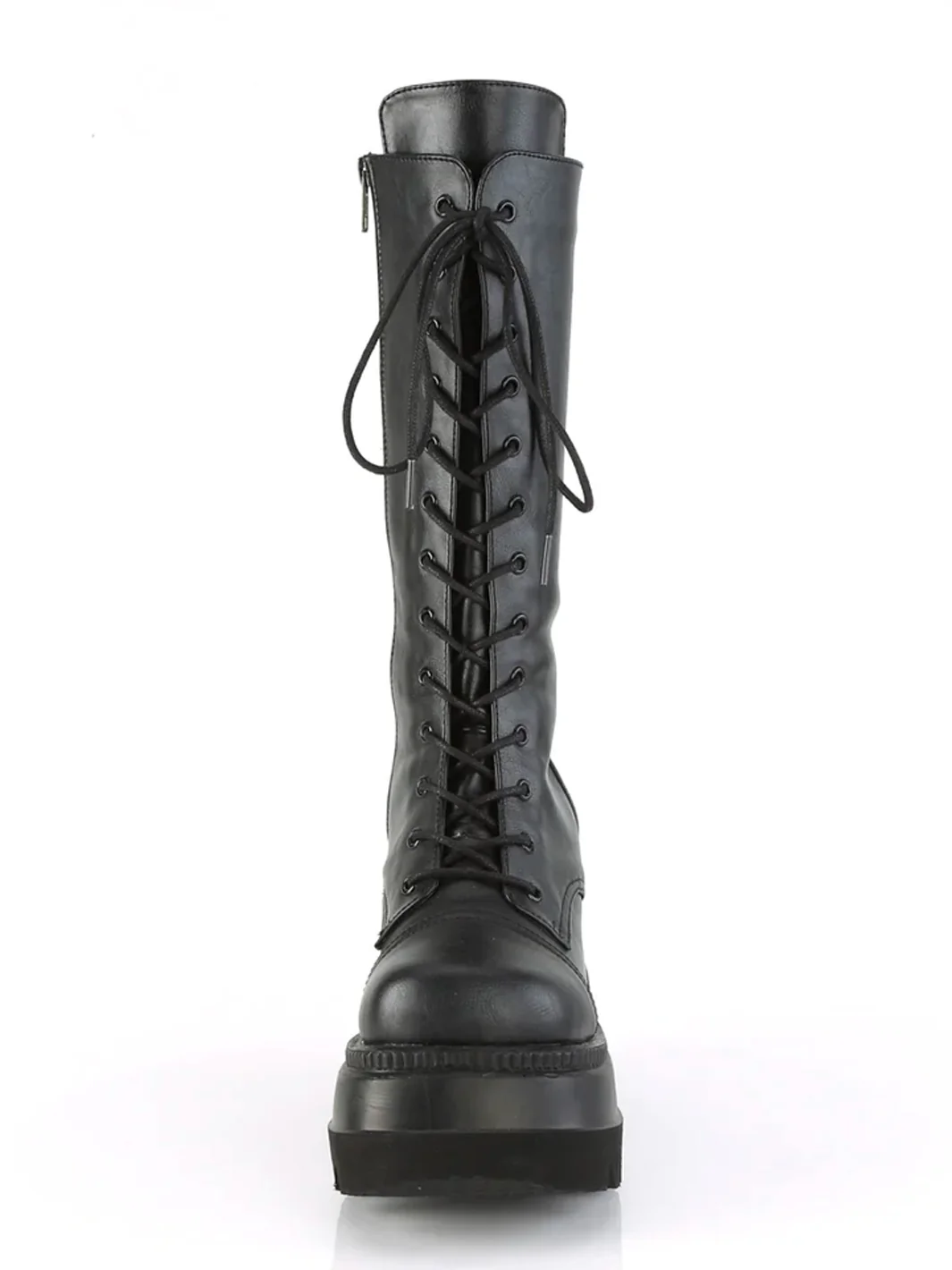 DEMONIA SHAKER-72 BOOTS - BLACK VEGAN LEATHER ✰ PRE ORDER ✰ - Image 3