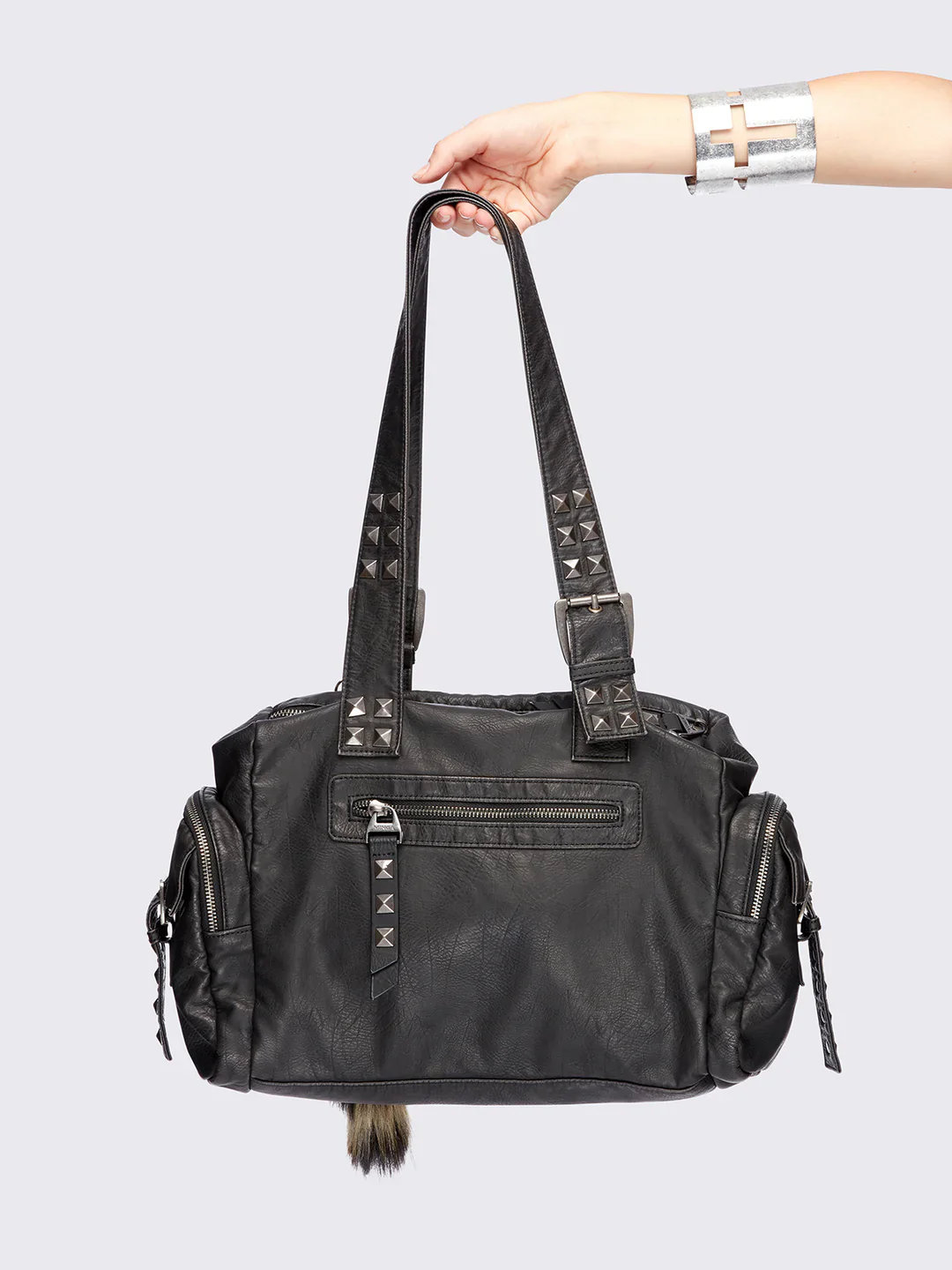 SHARP VEGAN SHOULDER BAG - Image 3
