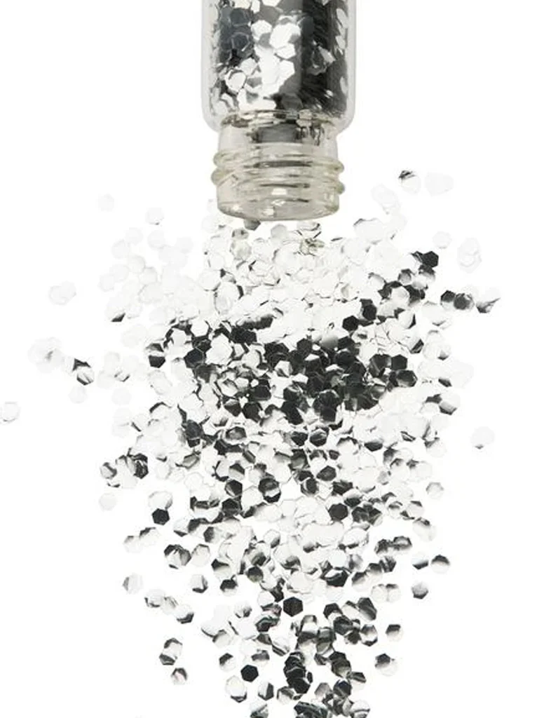 SILVER BIODEGRADABLE GLITTER