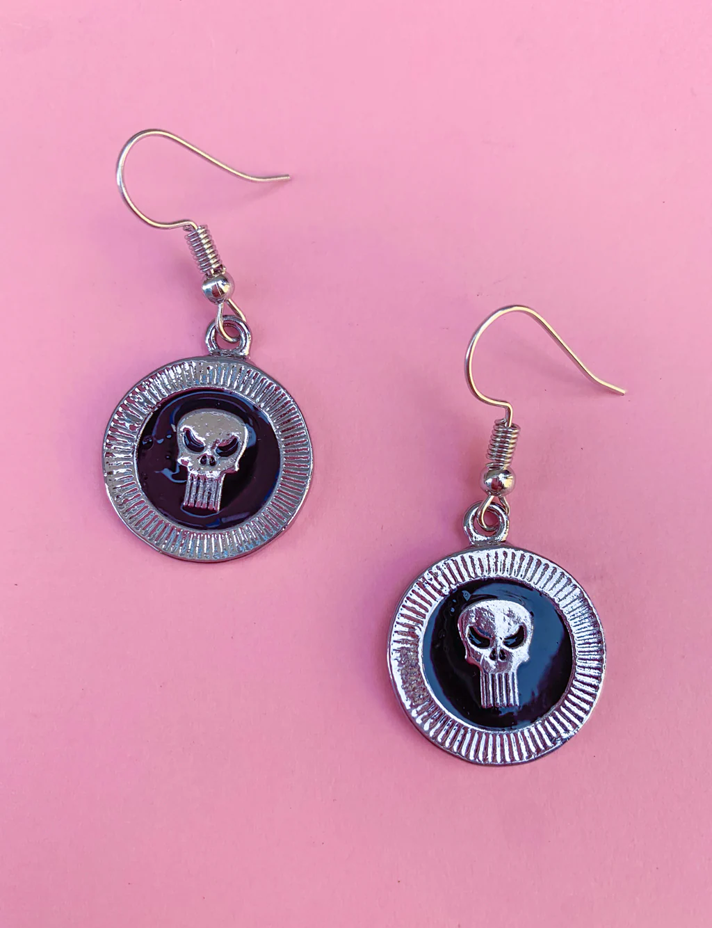 SKULL COIN EARRINGS
